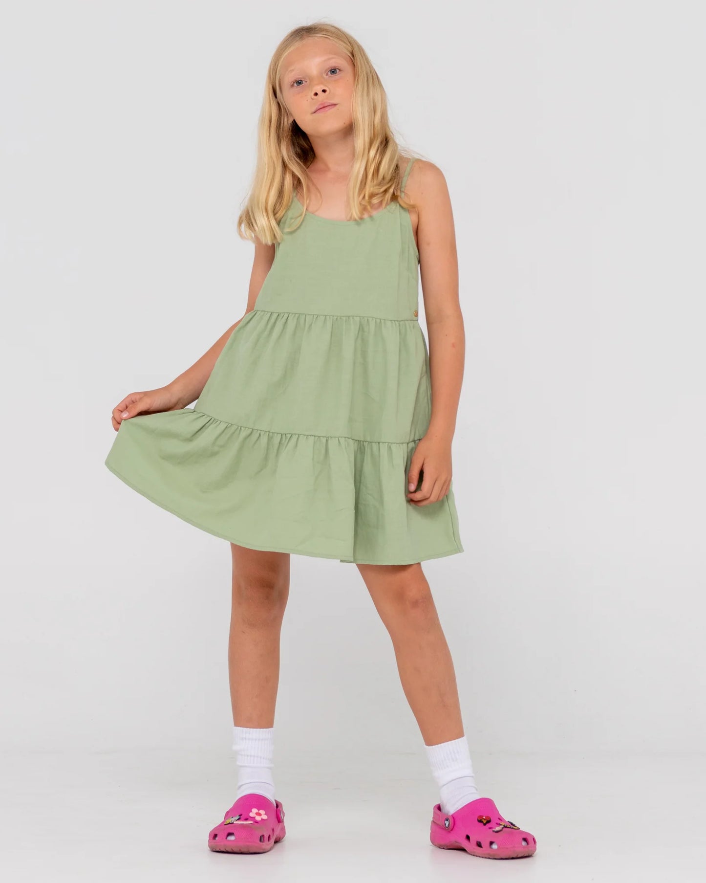 RUSTY SWEET WATER SLIP DRESS-GIRLS