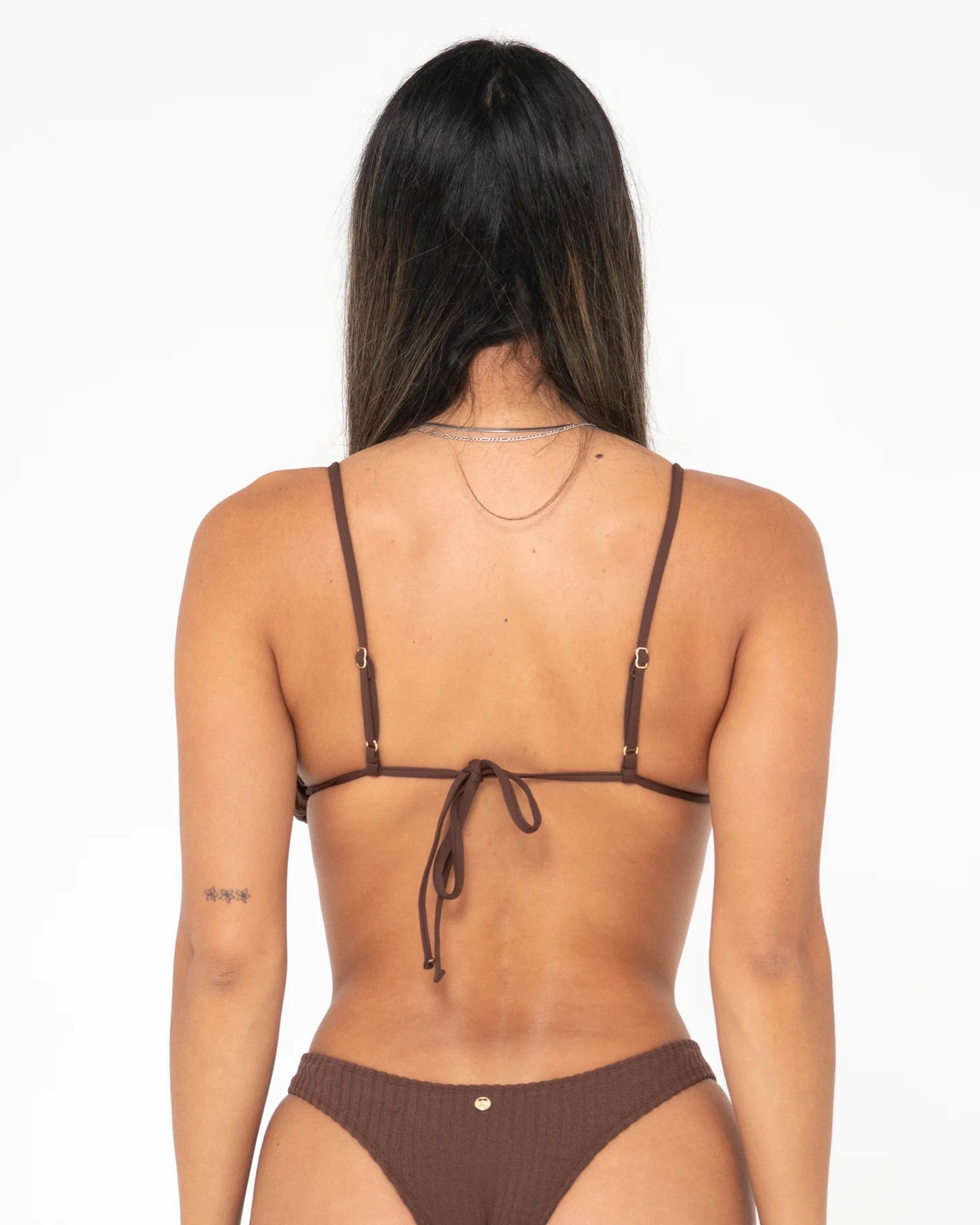 RUSTY LUCKY TRIANGLE BIKINI TOP