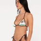 RUSTY CABANA CONTRAST MULTIWAY TRI BIKINI TOP