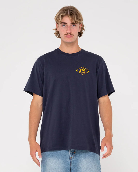 RUSTY WULL WOLUME SHORT SLEEVE TEE