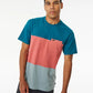 RIPCURL MENS DIVIDED TEE