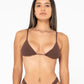 RUSTY LUCKY TRIANGLE BIKINI TOP