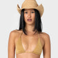 RUSTY RYDER COWBOY STAW HAT