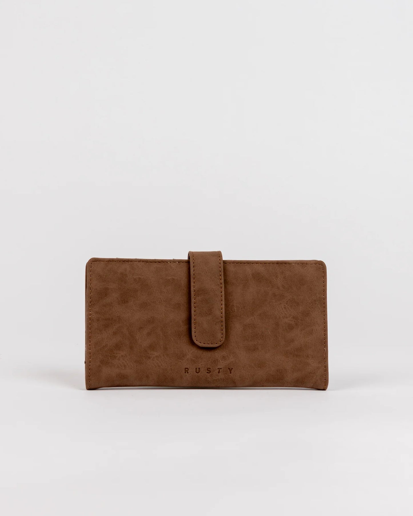 RUSTY BOBBI SUEDE FLAP WALLET