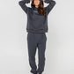 RUSTY ESSENTIALS OVERSIZED HOODED FLEECE WOMEN