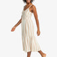 ROXY WAITING LINE TIERED MAXI DRESS