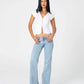 RUSTY FREIDA FLARE LOW RISE JEANS 2.0