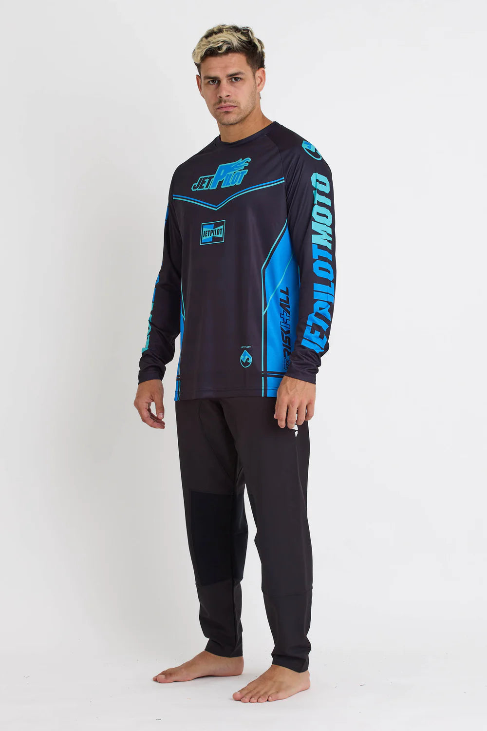 JETPILOT MENS RISK IT ALL MOTO JERSEY
