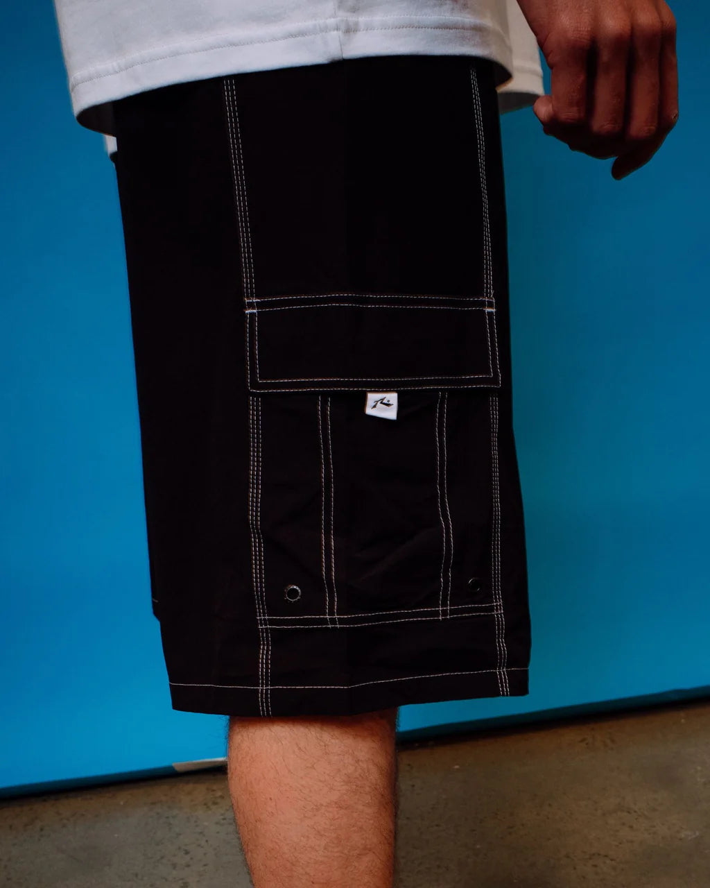 RUSTY PICK POCKET FIXED WAIST MENS BOARDSHORTS