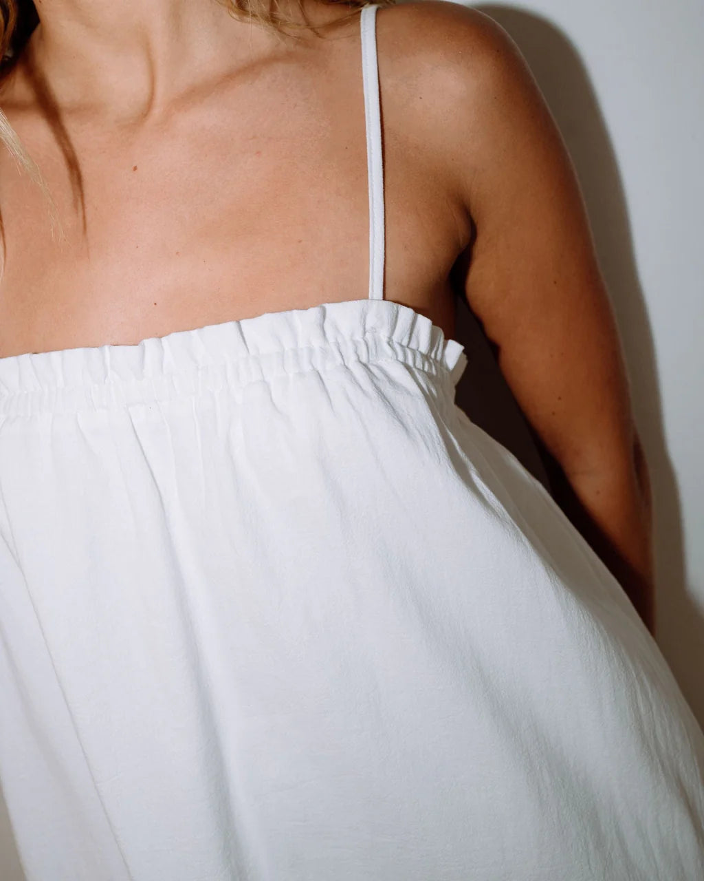 RUSTY MARY WEATHER SLIP DRESS