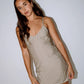 RUSTY SANDY STRIPE MINI DRESS