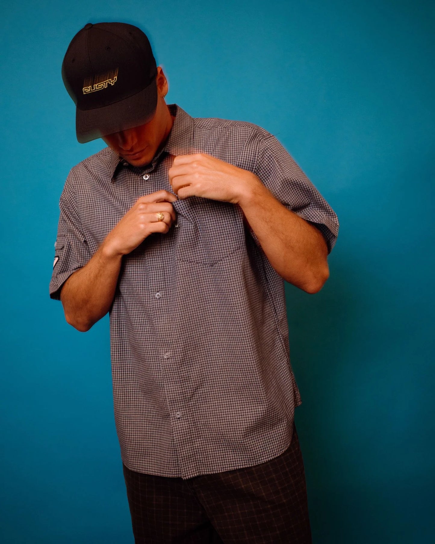 RUSTY FLIP DADDY FLEXFIT CAP