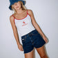 RUSTY MISS ME DENIM BUCKET HAT
