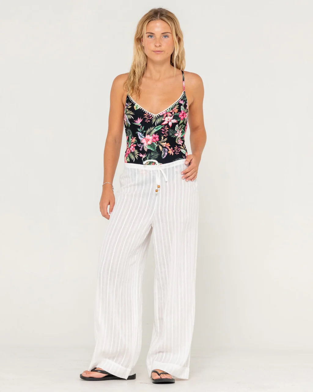 RUSTY CICI SHEER BEACH PANT