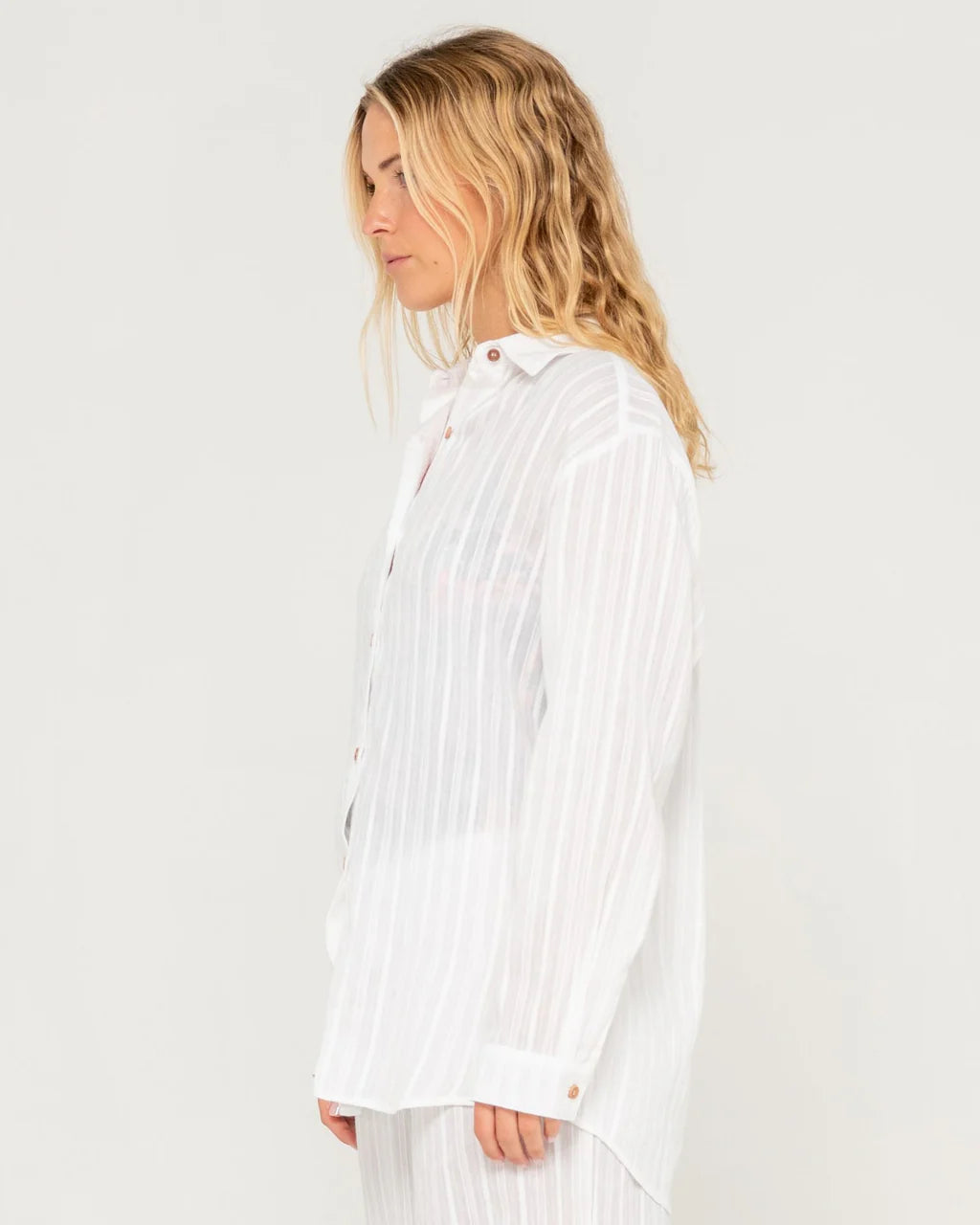 RUSTY CICI SHEER OVERSHIRT