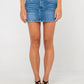 RUSTY FLIP MOMMY LOW RISE MINI DENIM SKIRT