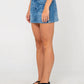 RUSTY FLIP MOMMY LOW RISE MINI DENIM SKIRT