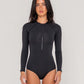 RUSTY R2K FRONT ZIP LONG SLEEVE SURF SUIT