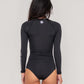 RUSTY R2K FRONT ZIP LONG SLEEVE SURF SUIT