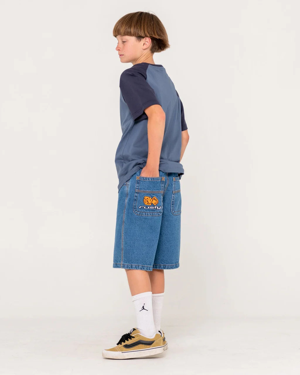 RUSTY DADDY FLIP LOW BALLIN JORT BOYS