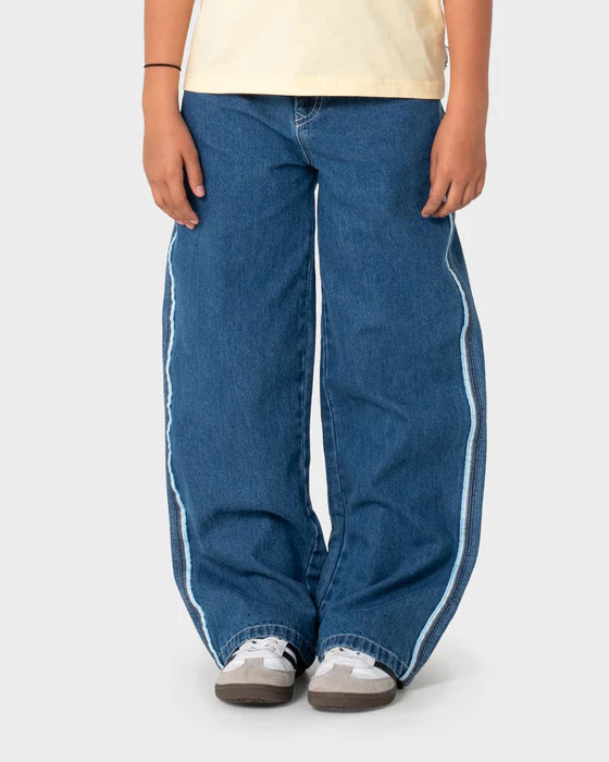 RUSTY FLIP GIRL LOW RISE JEANS