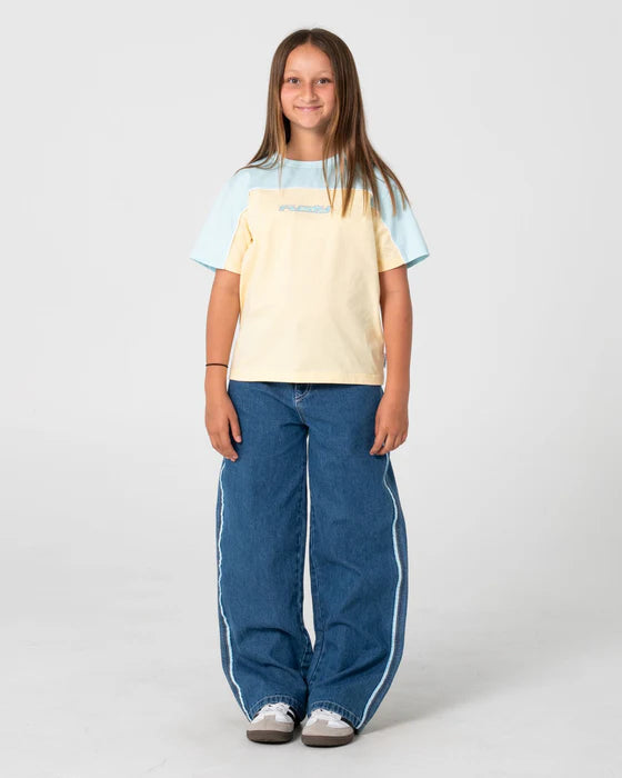 RUSTY POLAR GIRLY 2POP OVERSIZED TEE