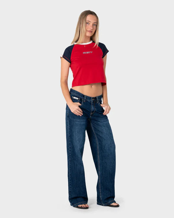 RUSTY SUZY STRAIGHT LOW RISE JEAN 2.0