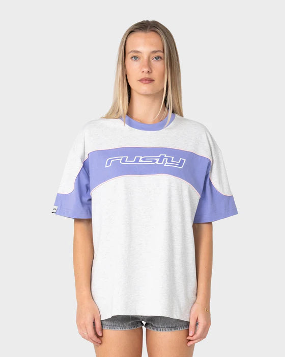 RUSTY WOMENS KINETIC OVERSIZE TEE