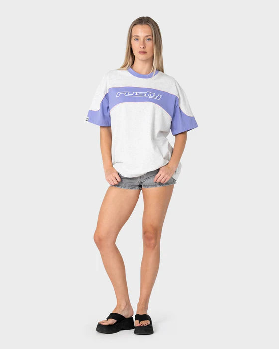 RUSTY WOMENS KINETIC OVERSIZE TEE
