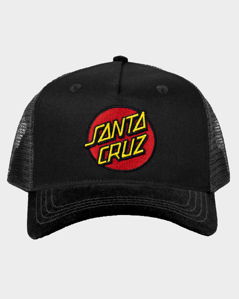 SANTA CRUZ CLASSIC DOT PATCH TRUCKER CAP