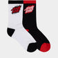 SANTA CRUZ FLAMED STACK UPSIDE DOWN CREW SOCKS- BOYS
