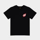 SANTA CRUZ FLAMED DOT UPSIDE DOWN TEE