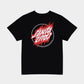 SANTA CRUZ FLAMED DOT UPSIDE DOWN TEE