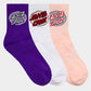 SANTA CRUZ OVAL DOT MID SOCK 3 PACK GIRLS