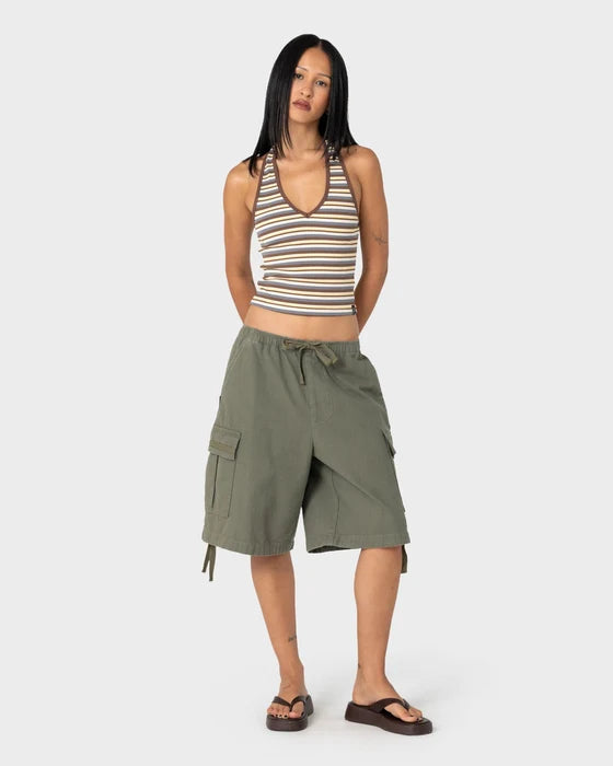RUSTY HALLEY HALTER TOP
