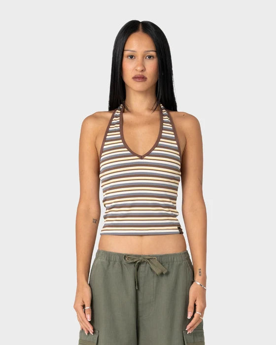 RUSTY HALLEY HALTER TOP