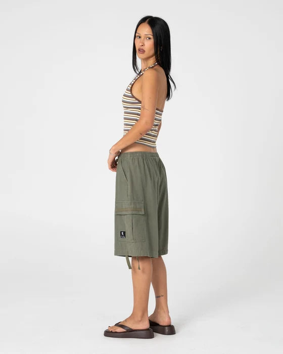 RUSTY HALLEY HALTER TOP