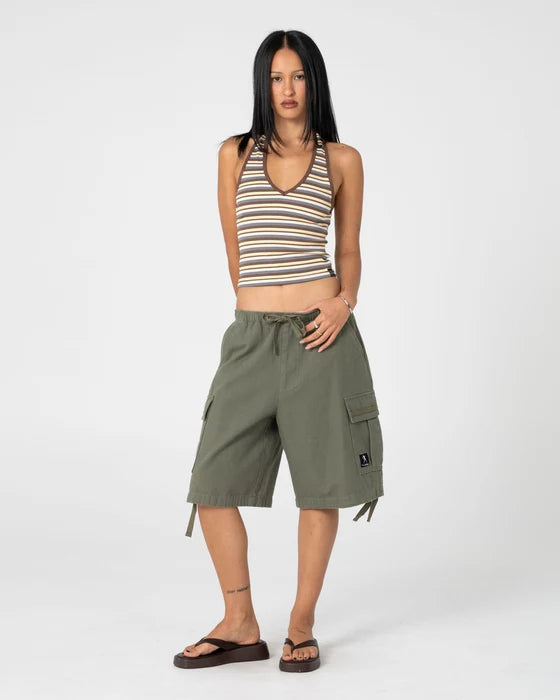 RUSTY HALLEY HALTER TOP