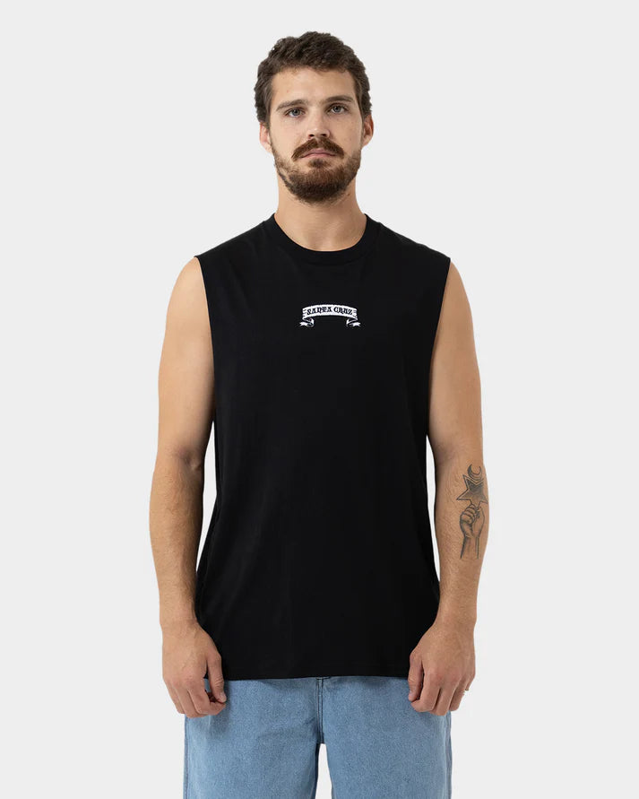 SANTA CRUZ GUZMAN DINING DOT MUSCLE TOP