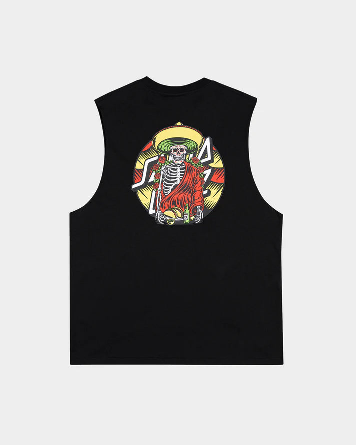 SANTA CRUZ GUZMAN DINING DOT MUSCLE TOP