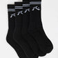 RUSTY COMP MID CALF 4 PACK SOCKS