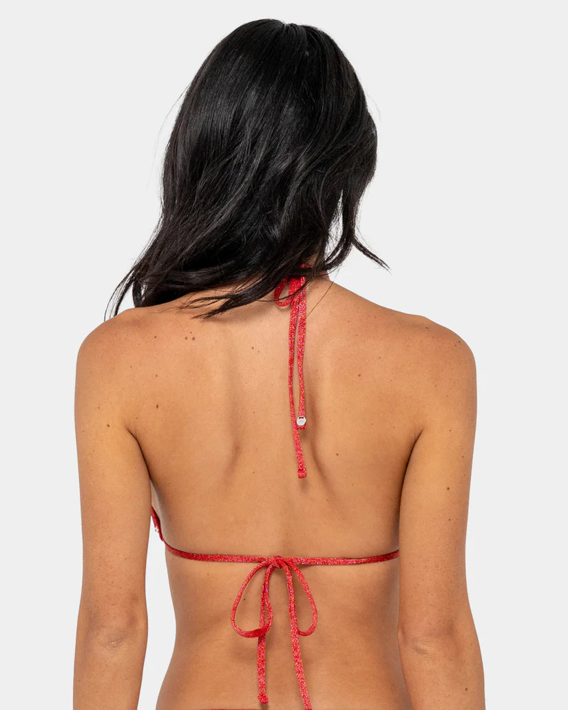 RUSTY WOMENS SHIMMY MULTIWAY BIKINI TOP