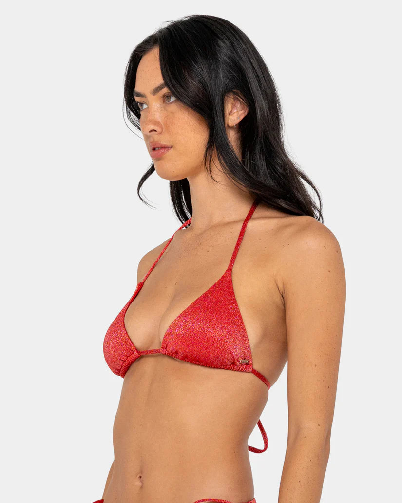 RUSTY WOMENS SHIMMY MULTIWAY BIKINI TOP