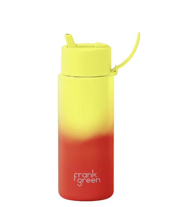 FRANK GREEN 34oz STAINLESS STEEL SINGLE WALL BOTTLE COLOUR CHANGE