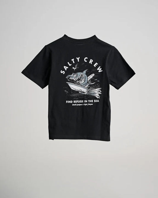 SALTY CREW HOT ROD SHARK BOYS SS TEE