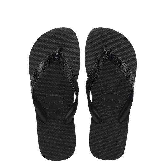 HAVAIANAS KIDS TOP BLACK THONGS