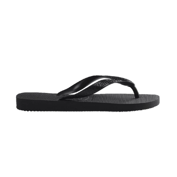 HAVAIANAS KIDS TOP BLACK THONGS