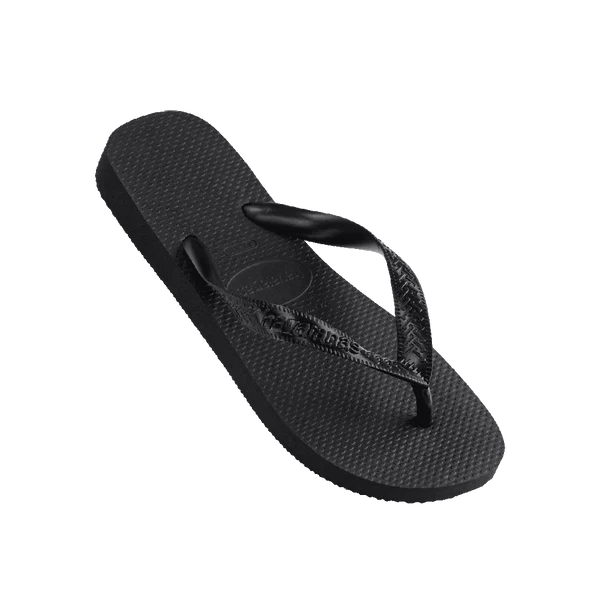 HAVAIANAS KIDS TOP BLACK THONGS