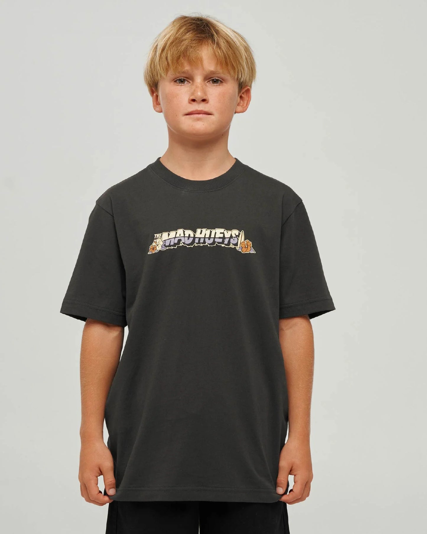 THE MAD HUEYS SURFING HUEYS YOUTH SS TEE