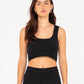 RUSTY ELBA KNIT CROP TOP